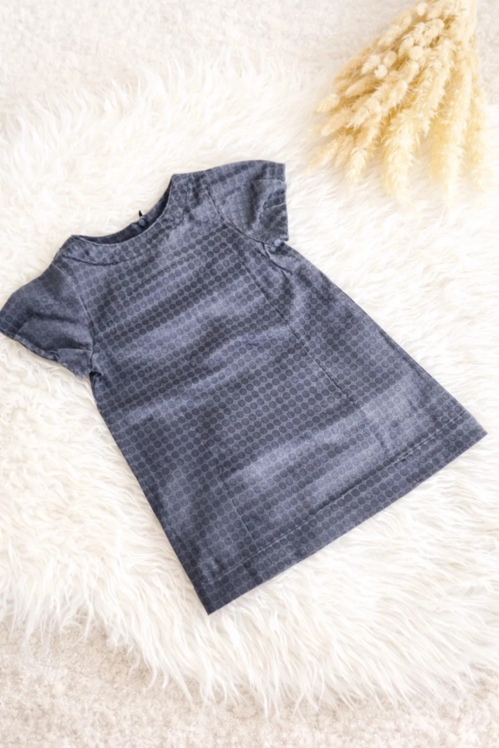 Robe fille Okaïdi – Taille 3 ans – Gris à motifs